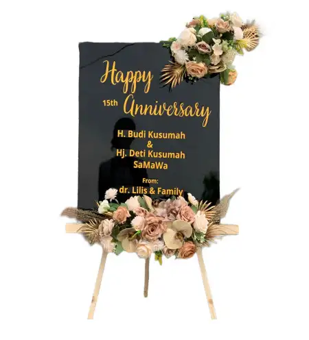 Papan Bunga Akrilik Akshaya Hotel Karawang